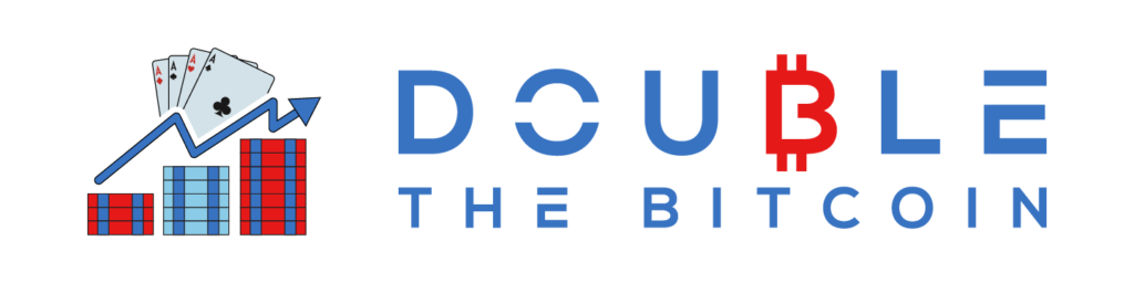 double the bitcoin logo