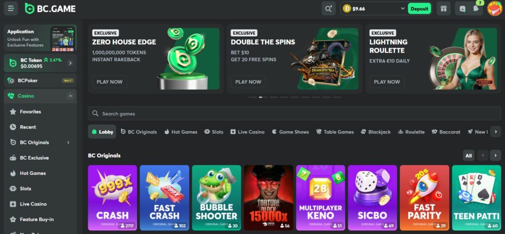 bc.game dogecoin lobby