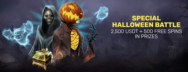 halloween battle on winz.io casino