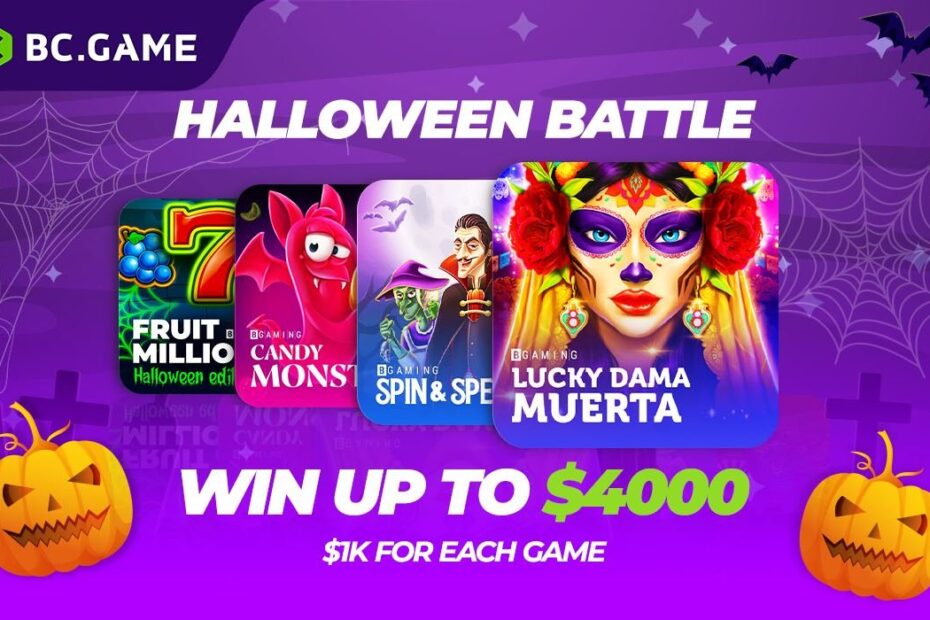 halloween slot battle on bc.game