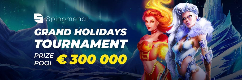 spinomenal grand holidays tournament betfury.io