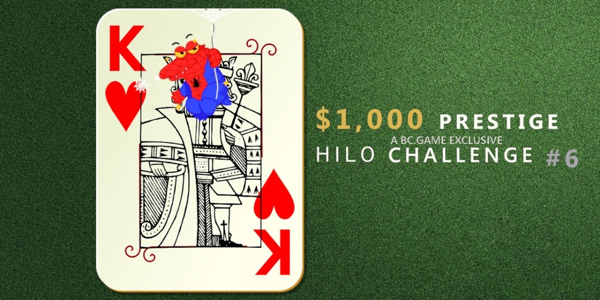 prestige $1000 hilo challenge at BC.Game