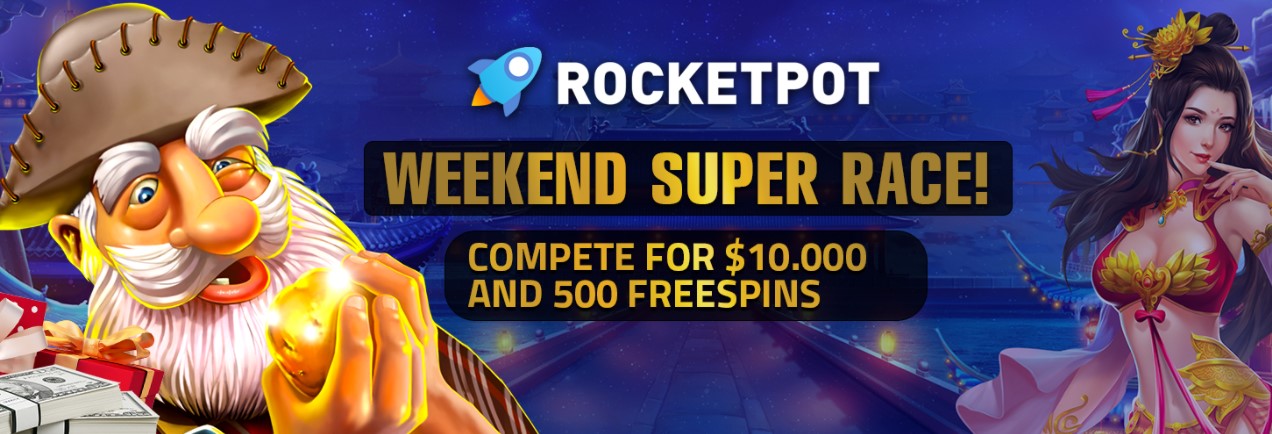 rocketpot weekend super race