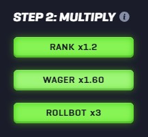 rollbit lottery multipliers