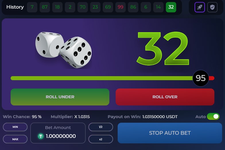 starbets dice game
