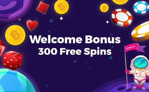 crashino welcome mission free spins