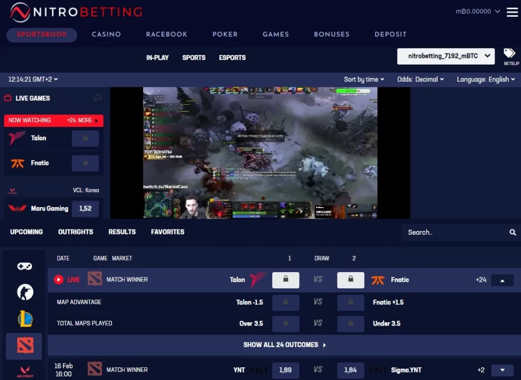 dota 2 nitrobetting stream