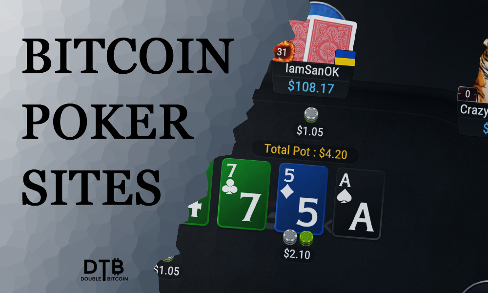 best bitcoin poker sites