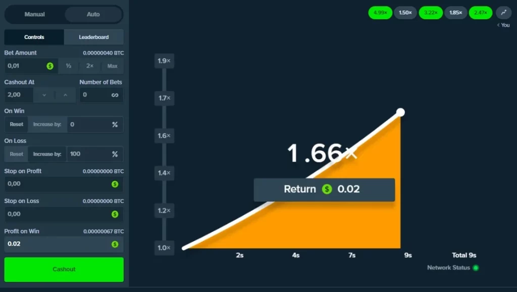 crash martingale strategy