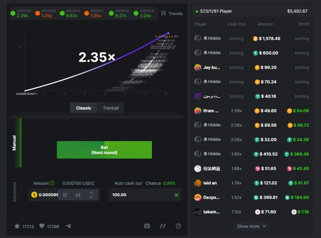 provably fair crash game